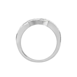Bague Audon Argent Blanc Oxydes De Zirconium-Histoire d'Or New