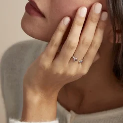 Bague Barbara Argent Blanc-Histoire d'Or Sale