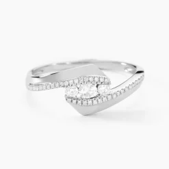 Bague Barbara Or Blanc Diamant-Histoire d'Or Hot
