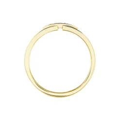 Bague Barrette Or Jaune Diamant-Histoire d'Or Clearance