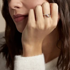 Bague Bee Good Argent Blanc Oxyde De Zirconium-Histoire d'Or Best