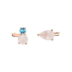 Bague Belen Or Rose Topaze Et Quartz-Histoire d'Or Clearance
