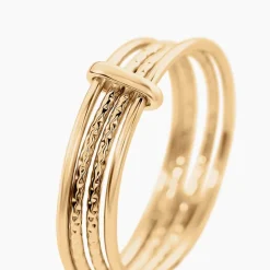 Bague Bohemian Plaqué Or Jaune-Histoire d'Or