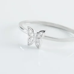 Bague Cadfan Argent Blanc Oxyde De Zirconium-Histoire d'Or Hot