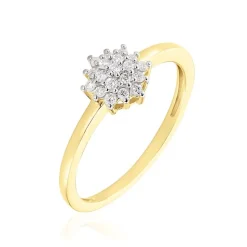 Bague Caliopee Or Jaune Diamant-Histoire d'Or New