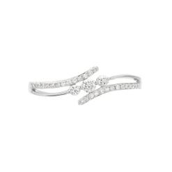 Bague Carey Or Blanc Diamant-Histoire d'Or New