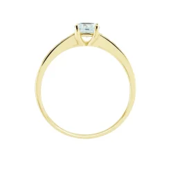 Histoire d'Or Bague Carrol Or Jaune Topaze Oxyde De Zirconium