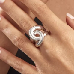 Bague Chaili Argent Blanc-Histoire d'Or Best