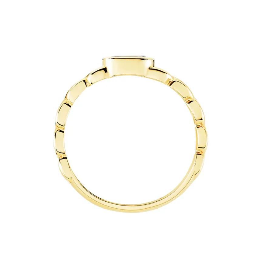 Bague Chain Or Jaune Topaze-Histoire d'Or Clearance