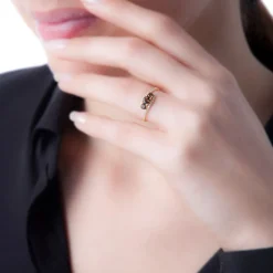 Bague Chloe Or Jaune Péridot Et Diamant-Histoire d'Or Outlet