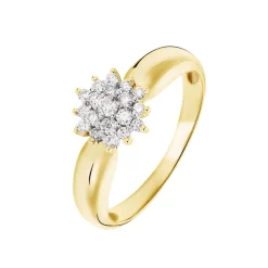 Bague Chou Or Jaune Diamant-Histoire d'Or Online