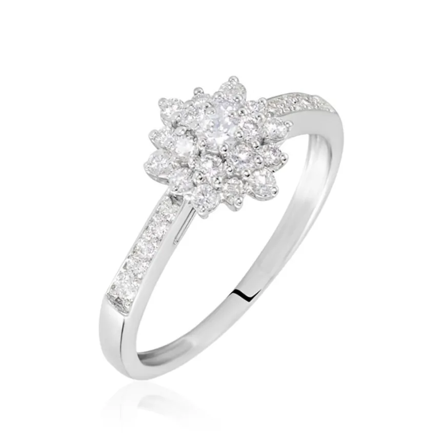 Bague Chouchou Platine Blanc Diamant-Histoire d'Or Sale