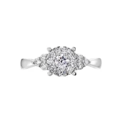 Bague Cierra Platine Blanc Diamant-Histoire d'Or Clearance