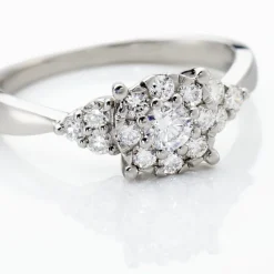 Bague Cierra Platine Blanc Diamant-Histoire d'Or Clearance