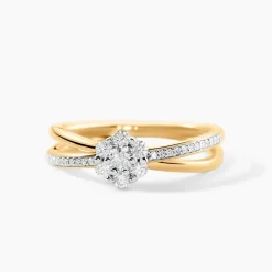 Bague Clytemnestra Or Jaune Diamant-Histoire d'Or Discount