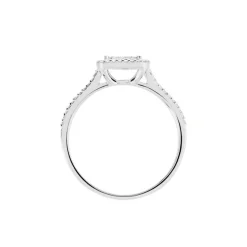 Bague Collection 1986 Or Blanc Diamant-Histoire d'Or New