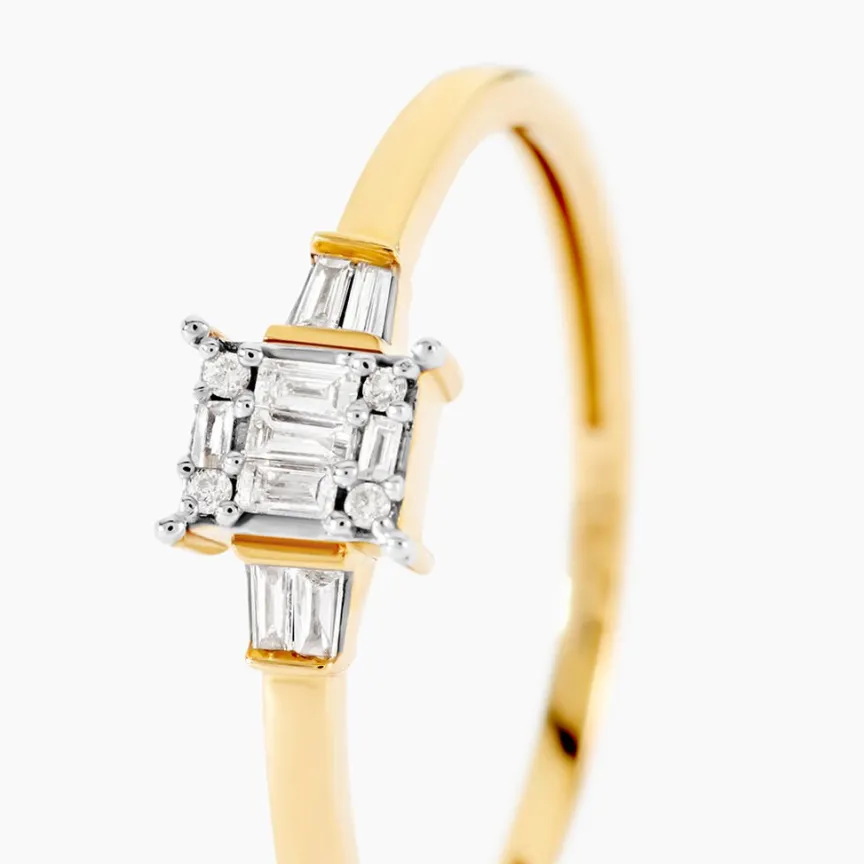 Bague Collection 1986 Or Jaune Diamant-Histoire d'Or Clearance
