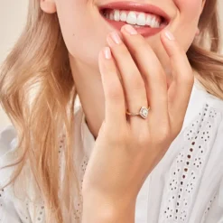 Bague Collection Icone Or Jaune Diamant Synthétique-Histoire d'Or Outlet