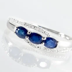 Histoire d'Or Bague Comete Et Diamant