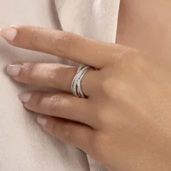 Bague Corilitia Or Blanc Diamant-Histoire d'Or New