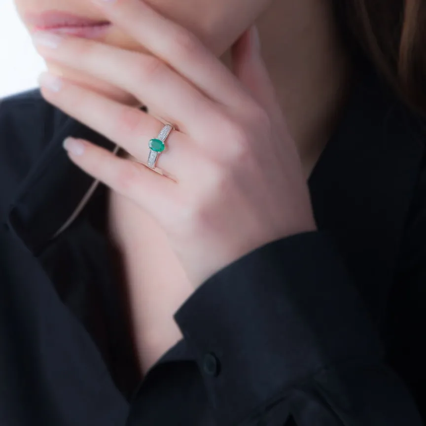 Bague Crista Et Diamant-Histoire d'Or