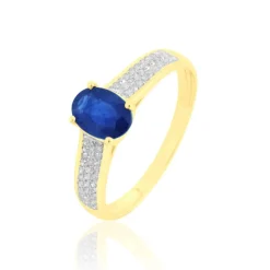Bague Crista Et Diamant-Histoire d'Or New