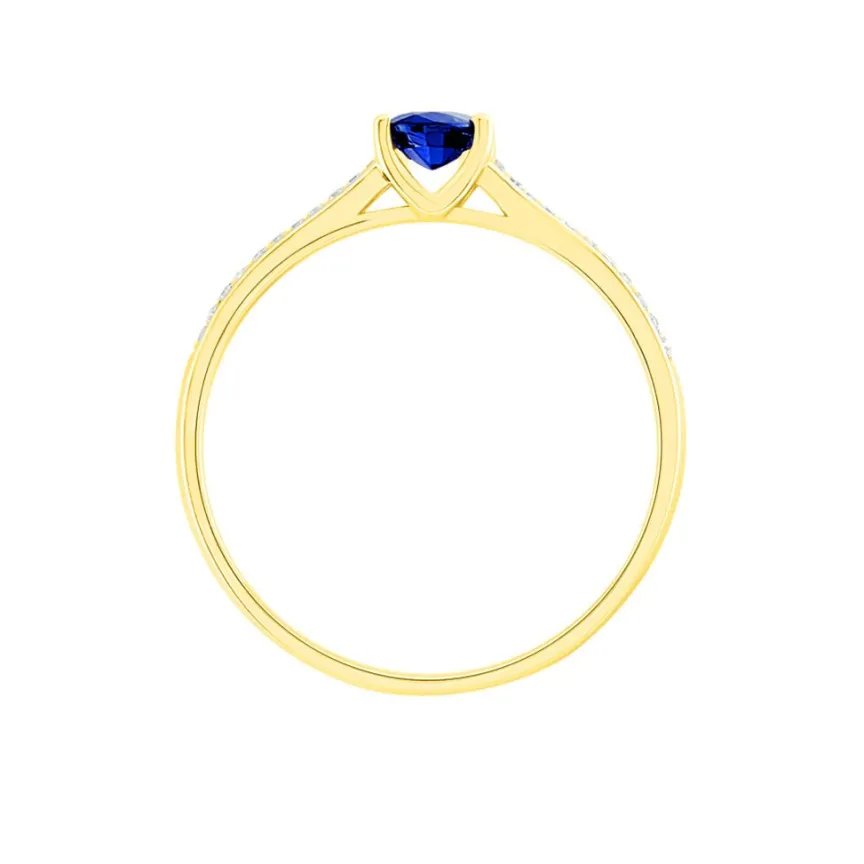 Bague Crista Et Diamant-Histoire d'Or New