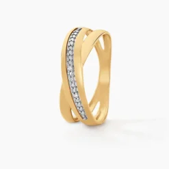 Bague Croisee-Histoire d'Or Online