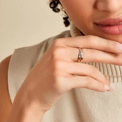 Bague Croisee-Histoire d'Or Online