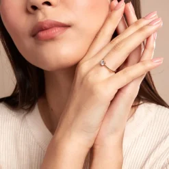 Bague Cymbeline Or Jaune Oxyde De Zirconium-Histoire d'Or Sale