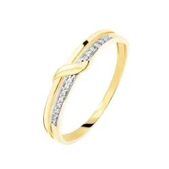 Bague Daynis Or Jaune Diamant-Histoire d'Or Clearance