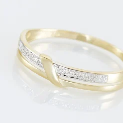 Bague Daynis Or Jaune Diamant-Histoire d'Or Clearance