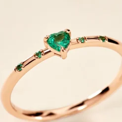 Bague Déclaration Argent Rose Oxyde De Zirconium-Histoire d'Or Online