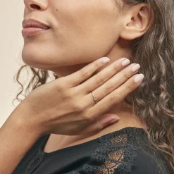 Bague De Phalange Celene Or Jaune Oxyde De Zirconium-Histoire d'Or Outlet