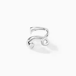 Bague D'oreille Unitaire Lovana Argent Blanc-Histoire d'Or Sale