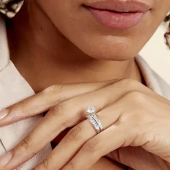 Histoire d'Or Bague Double Jeu De Zirconium