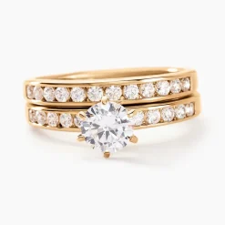 Histoire d'Or Bague Double Jeu De Zirconium