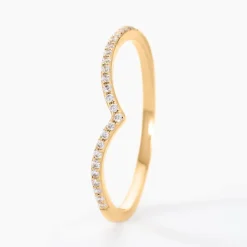 Bague Dounia Or Jaune Oxyde De Zirconium-Histoire d'Or Online