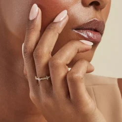 Bague Eclosion Precieuse Or Jaune Oxyde De Zirconium-Histoire d'Or Online