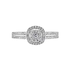 Bague Eleonoora Platine Blanc Diamant-Histoire d'Or Clearance