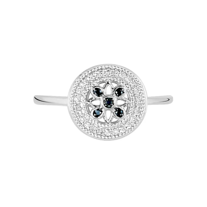 Bague Elfidiane Or Blanc Diamant-Histoire d'Or Outlet
