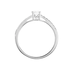 Bague Eliisa Or Blanc Diamant-Histoire d'Or Best