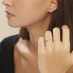 Bague Eliisa Or Blanc Diamant-Histoire d'Or Sale