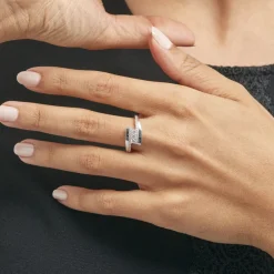 Bague Elorria Or Blanc Diamant-Histoire d'Or Sale