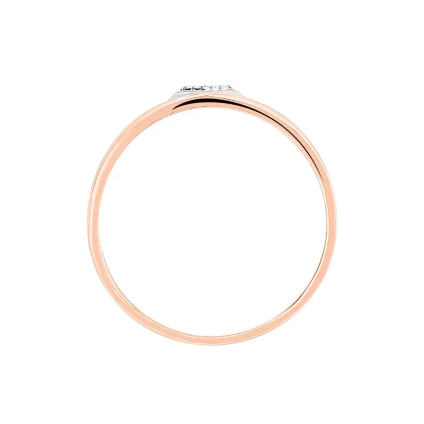 Bague Elsa Or Bicolore Diamant-Histoire d'Or Outlet