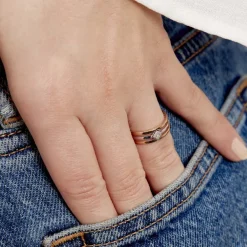 Bague Elsa Or Bicolore Diamant-Histoire d'Or Outlet