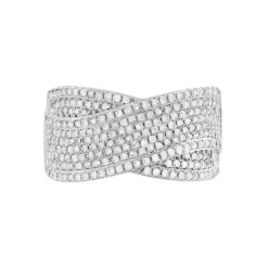 Bague Elyne Or Blanc Diamant-Histoire d'Or Discount