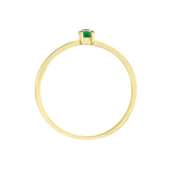 Bague Emeald Is The New Black Or Jaune Emeraude Diamant-Histoire d'Or Sale