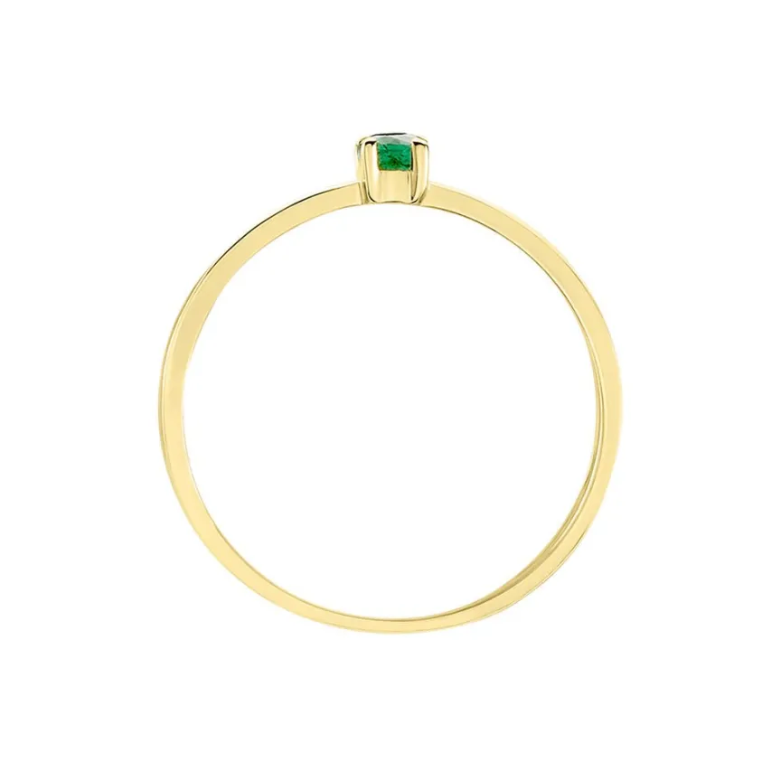 Bague Emeald Is The New Black Or Jaune Emeraude Diamant-Histoire d'Or Sale
