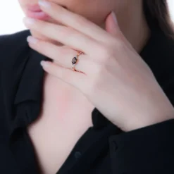 Bague Emeline Or Bicolore Citrine-Histoire d'Or Discount